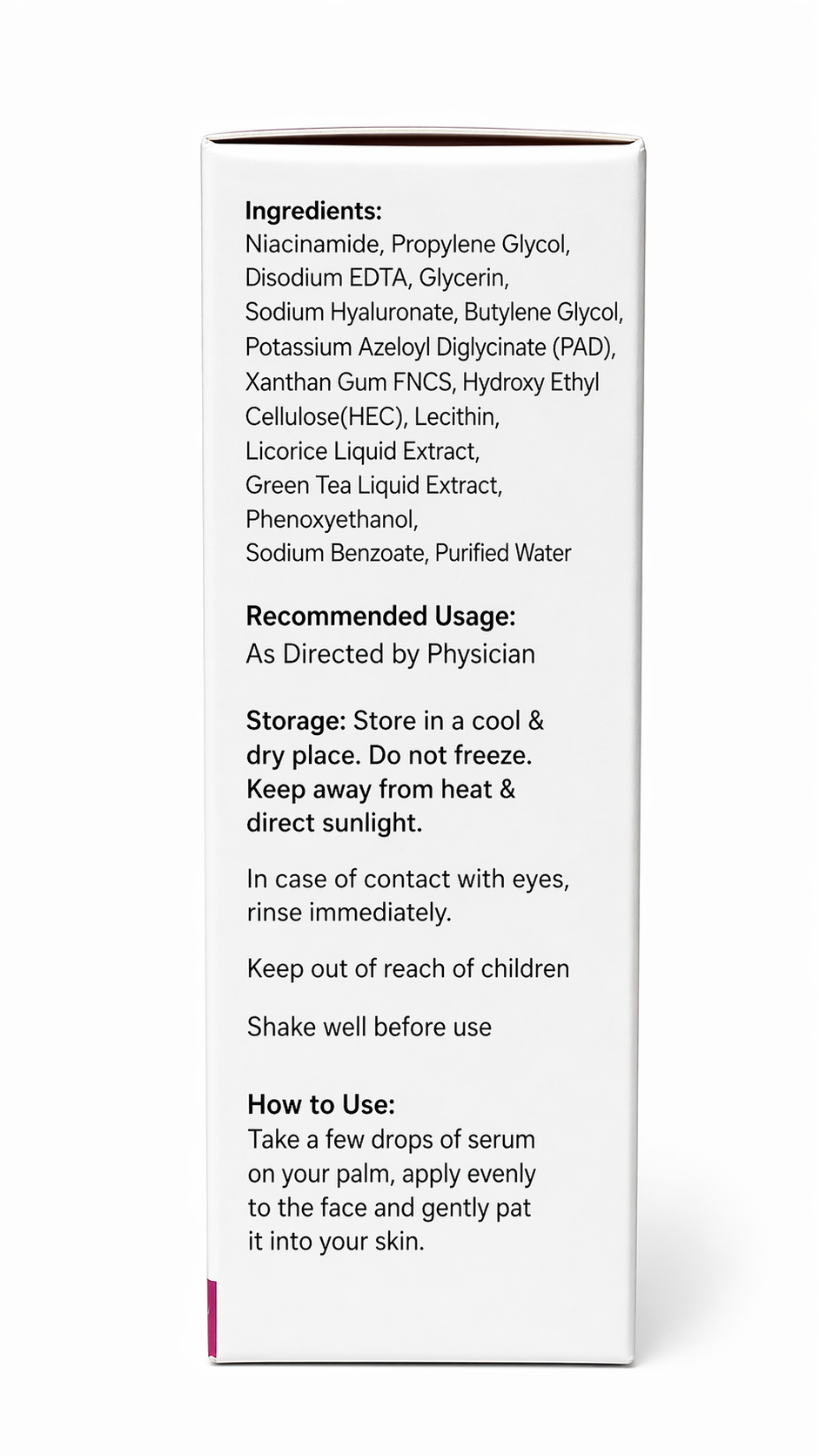 aczit niacinamide serum 12% – acne marks, oil control & skin brightening | with pad, licorice & green tea | 30ml