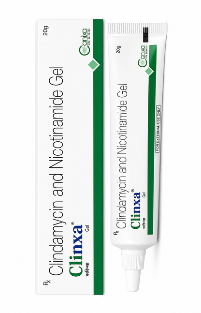 Climxa Gel 20g – Clindamycin & Nicotinamide Gel | Acne Treatment & Oil Control Formula