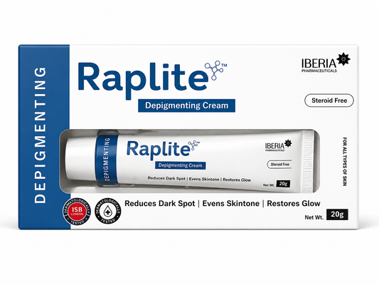 Raplite Depigmenting Cream – Steroid-Free Formula for Dark Spots, Pigmentation & Uneven Skin Tone, 20g