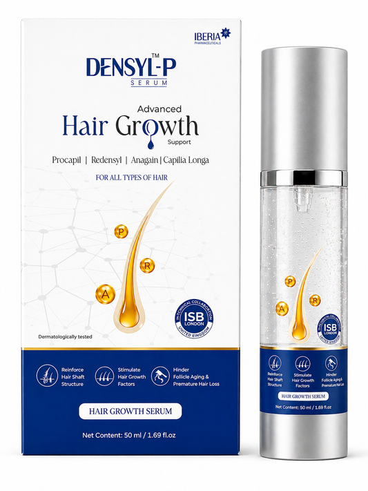 DENSYL-P Advanced Hair Growth Serum with Procapil, Redensyl, Anagain & Capilla Longa – 50ml