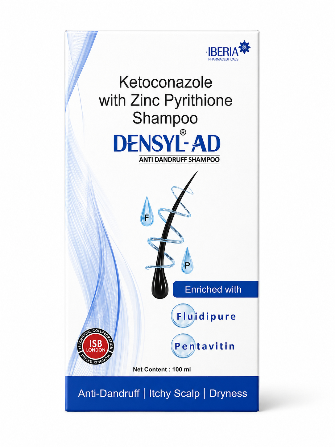 densyl-ad anti-dandruff shampoo  | 100ml