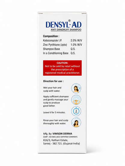 DENSYL-AD Anti-Dandruff Shampoo  | 100ml