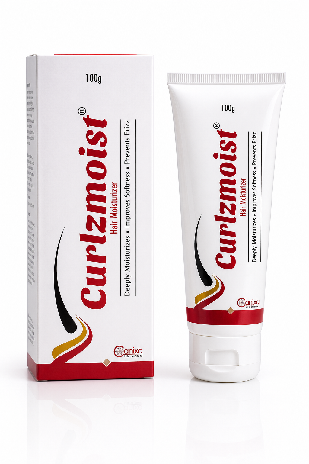 curlzmoist hair moisturizer | 100ml | deep hydration & frizz control