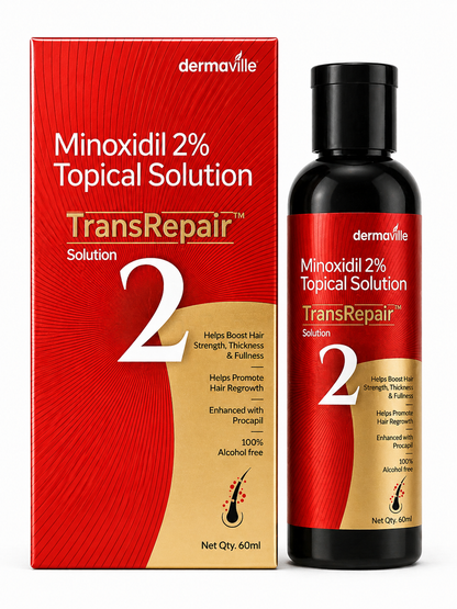 TansRepair Minoxidil 2% Solution with Procapil – Alcohol-Free Hair Regrowth Treatment