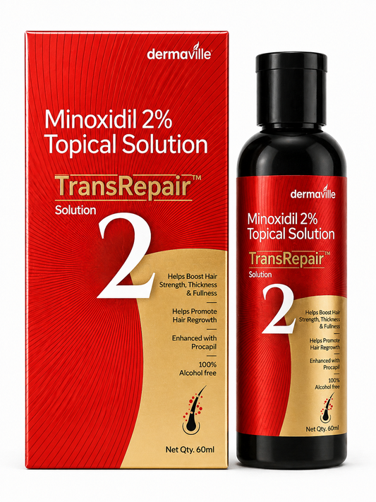 TansRepair Minoxidil 2% Solution with Procapil – Alcohol-Free Hair Regrowth Treatment