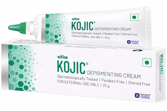 KOJIC Depigmenting Cream – Steroid-Free Skin Brightening & Spot Reduction Cream – 25g