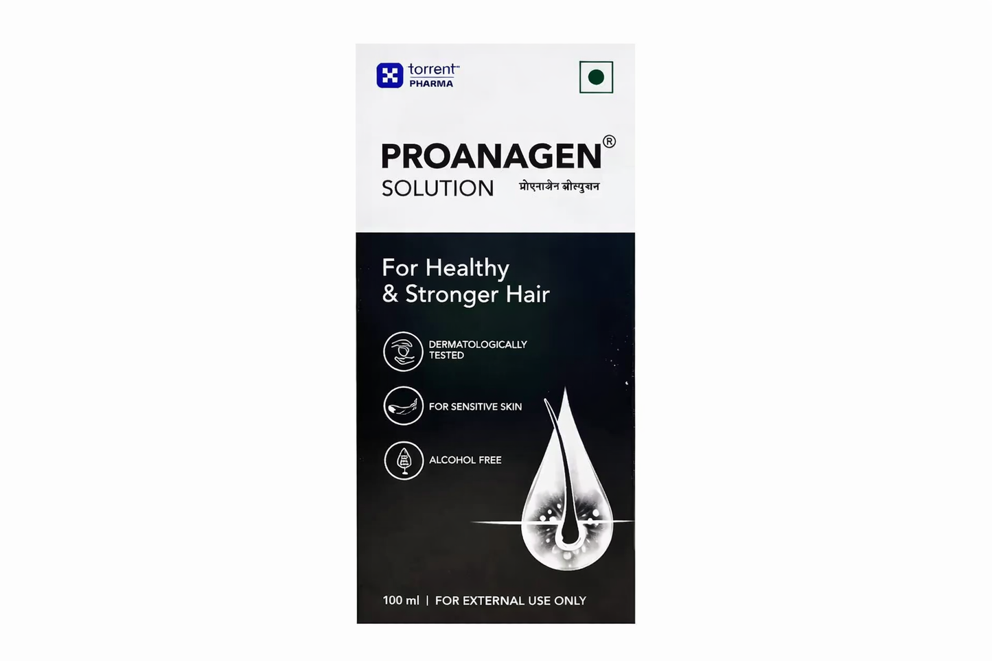 proanagen® solution – alcohol-free hair tonic for stronger, healthier hair (100 ml)