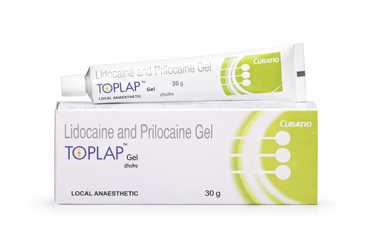 TOPLAP® Gel – Local Anaesthetic Gel with Lidocaine & Prilocaine – 30g