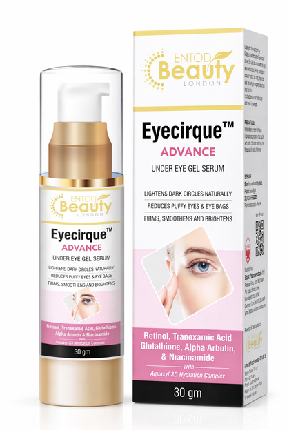 Eyecirque® ADVANCE Under Eye Gel Serum | Reduces Dark Circles, Puffiness & Eye Bags | 30 gm