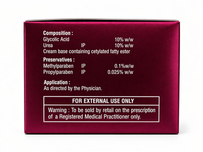 Logifeel Glycolic Acid & Urea Cream – Exfoliating & Deep Moisturizing Skin Repair
