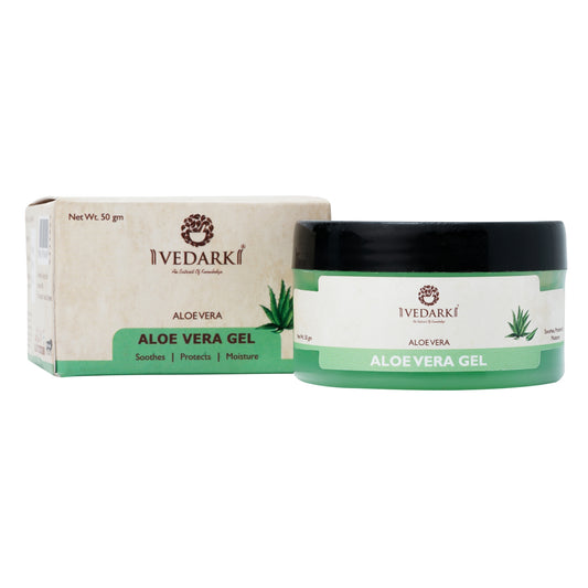 VEDARK Aloe Vera Gel | Soothes, Protects & Moisturizes | 50 gm