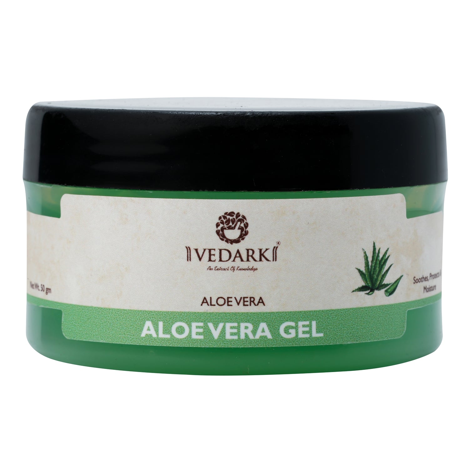 VEDARK Aloe Vera Gel | Soothes, Protects & Moisturizes | 50 gm