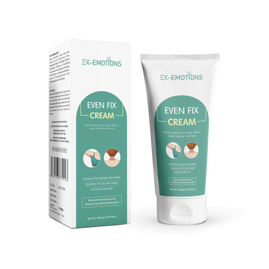 ΞΧ-ΕΜΟΤΙΟΝS  Even Fix Cream – For Dark & Hard Skin on Nape, Elbows, Knees, Knuckles & Back – 100 gm