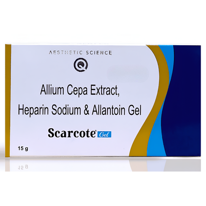 ScarCote Gel | Allium Cepa Extract, Heparin Sodium & Allantoin Gel | 15g