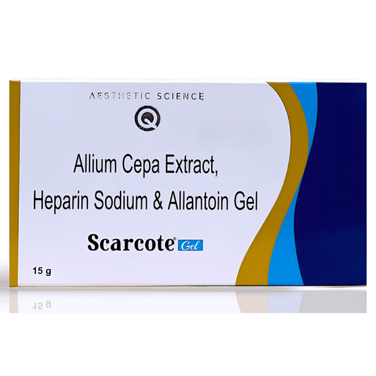 ScarCote Gel | Allium Cepa Extract, Heparin Sodium & Allantoin Gel | 15g