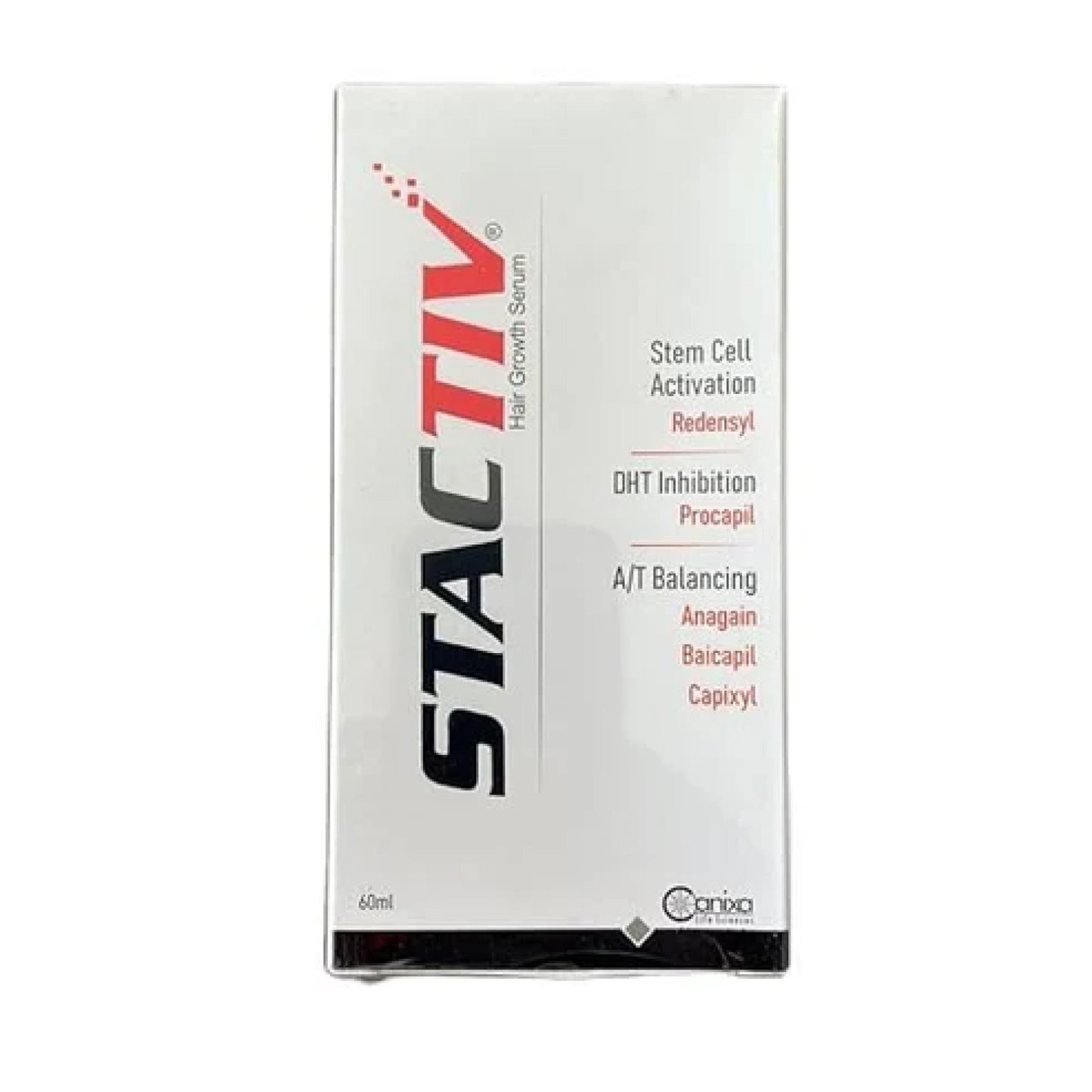 stactiv hair growth serum – advanced stem cell activation & hair regeneration | 60ml