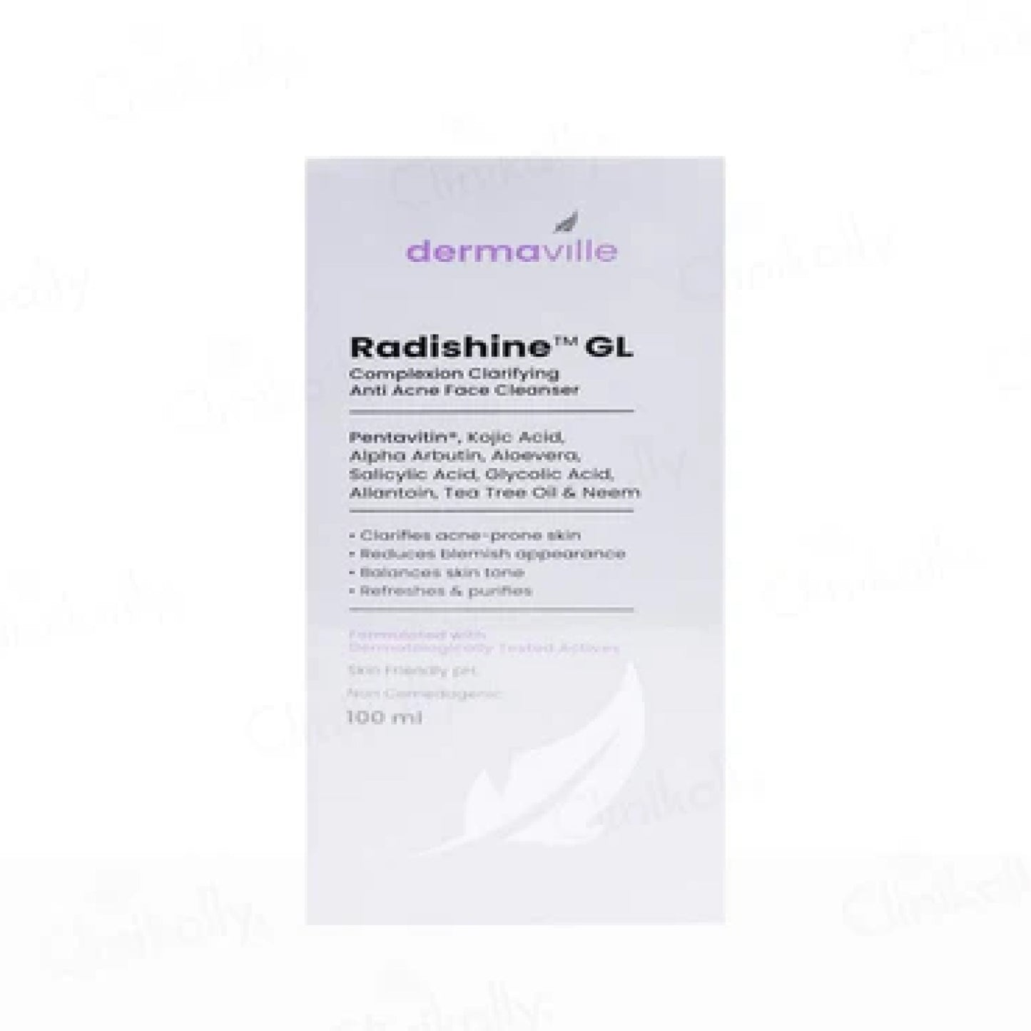 radishine™ gl complexion clarifying anti acne face cleanser