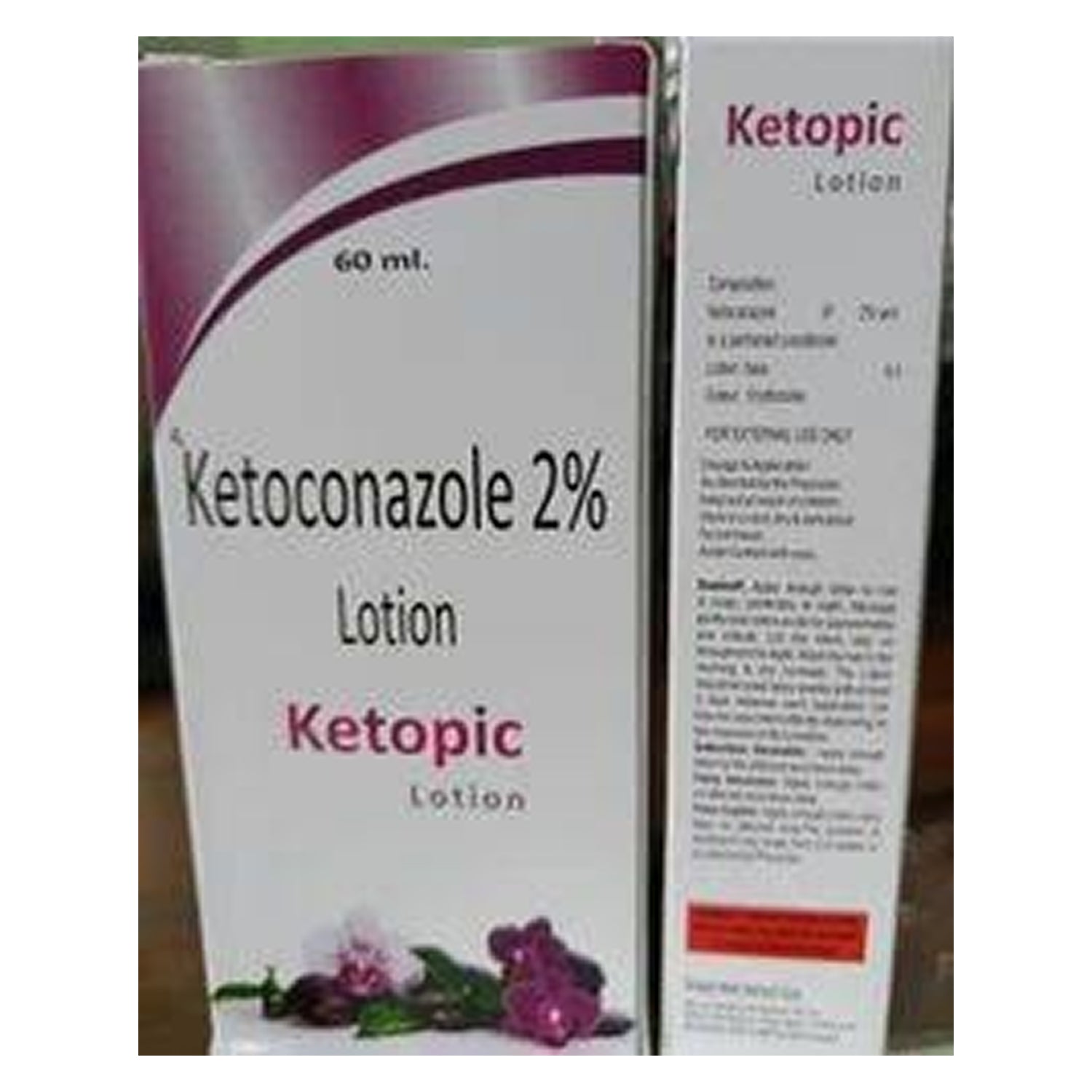 Ketopic Lotion – Ketoconazole 2% w/v Antifungal Lotion with Conditioner Base | 60 ml