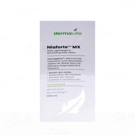 Dermaville Niaforte™™ MX Daily Lightweight & Nourishing Body Lotion Shea Butter – 100 ml