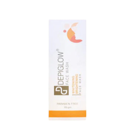 DEPIGLOW R Whitening & Brightening Face Wash – Paraben Free (70gm)