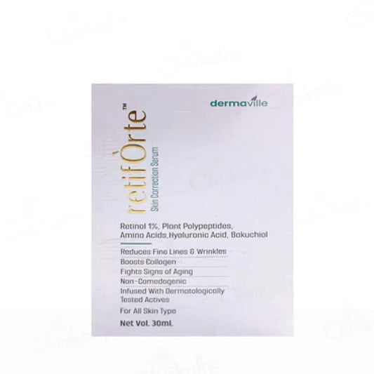 Retif Orte™ Skin Correction Serum – Retinol, Bakuchiol & Peptides (30ml)