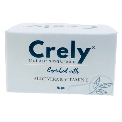 Crely Moisturising Cream with Aloe Vera & Vitamin E – 75gm