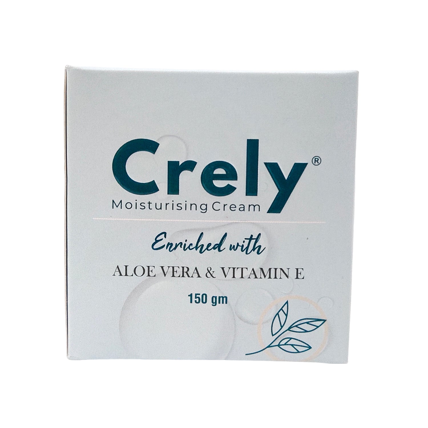 Crely Moisturising Cream – 150gm | With Aloe Vera & Vitamin E for Soft, Hydrated Skin