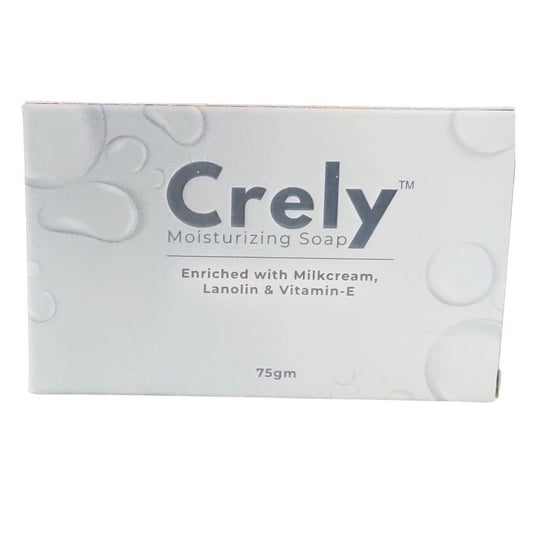 Crely™ Moisturizing Soap – 75gm(Pack Of -3)