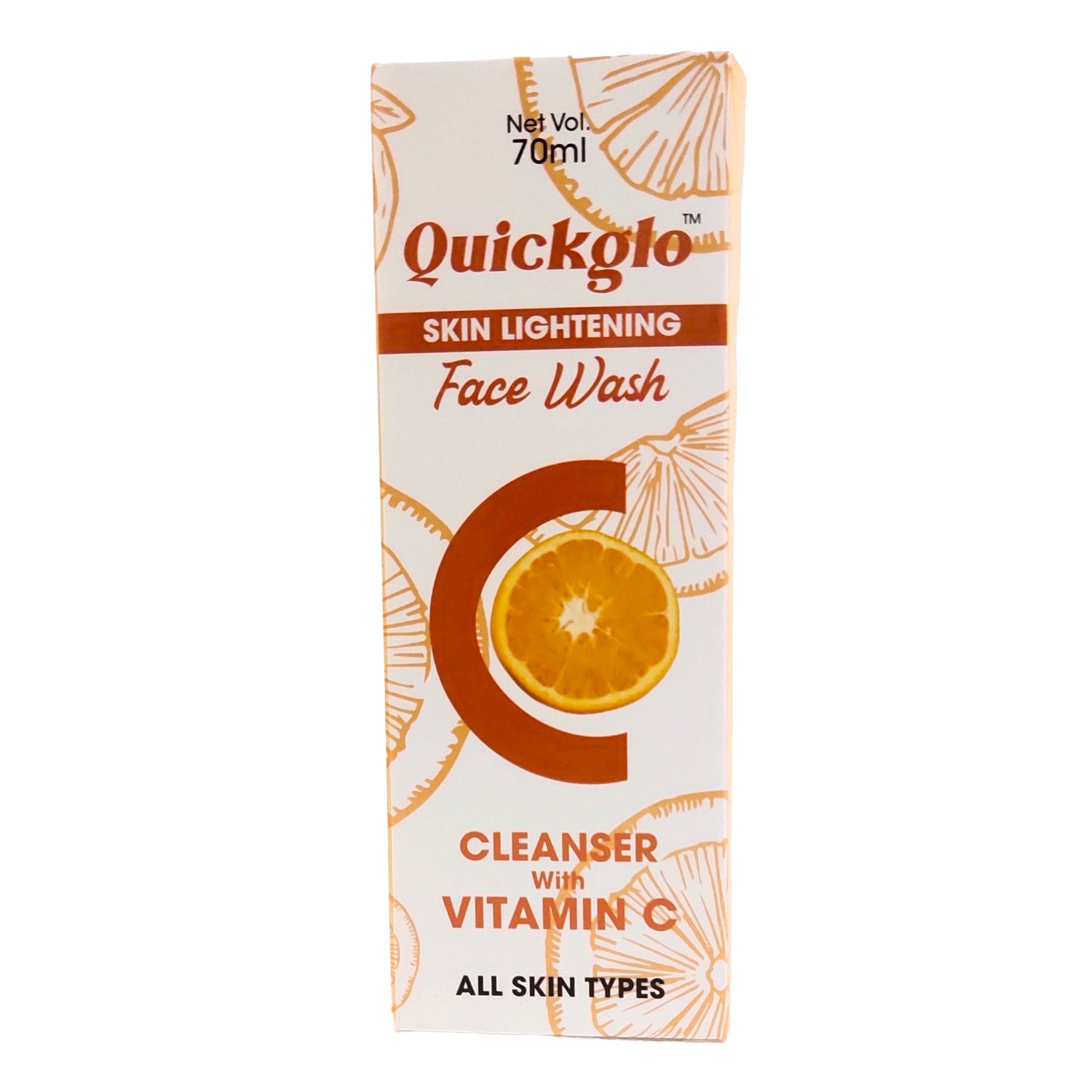 Quickglo™ Skin Lightening Face Wash – 70ml
