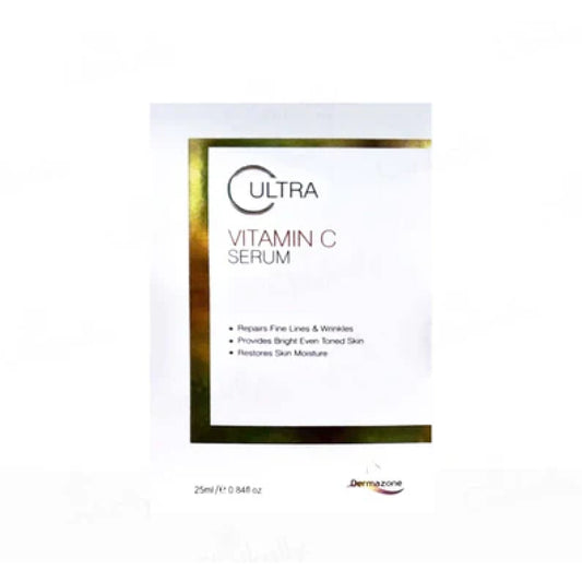 CULTRA Vitamin C Brightening & Anti-Aging Serum – 25ml | With Ethyl Ascorbic Acid, Niacinamide & Hyaluronic Acid