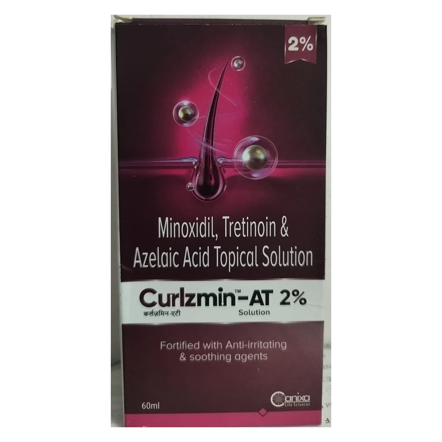 Curlzmin-AT 2% Topical Solution – 60ml