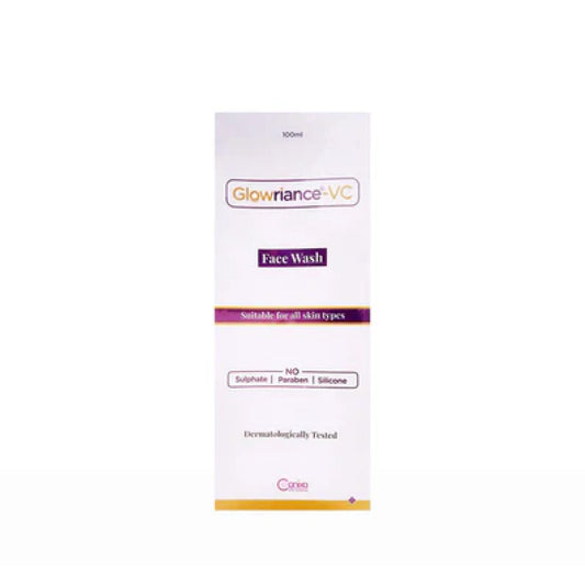 Glowriance-VC Face Wash – With Vitamin C & Niacinamide | Brightening & Spot Reduction | Sulphate-Free | 100ml