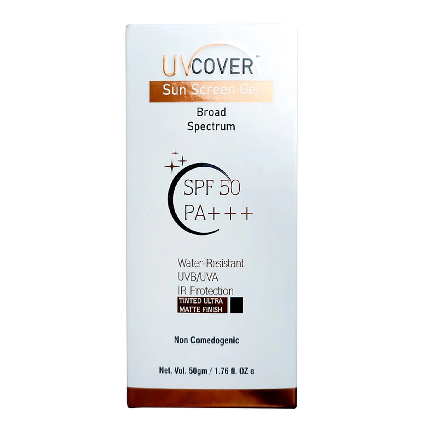 uv cover sunscreen gel spf 50 pa+++