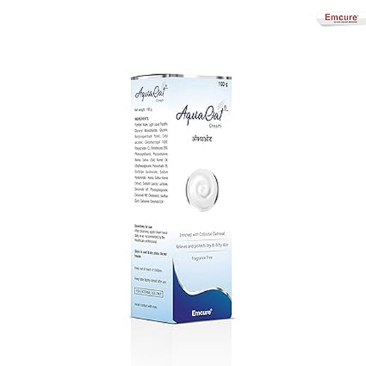 Aquaoat Emcure Aqua Oat Moisturizing Cream - 100Gm