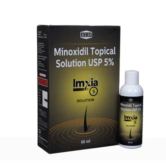 IMXIA 5% Minoxidil Topical Solution – Advanced Hair Regrowth Treatment