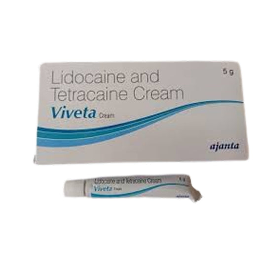 Viveta Cream – Lidocaine & Tetracaine 7% Each | Topical Anesthetic