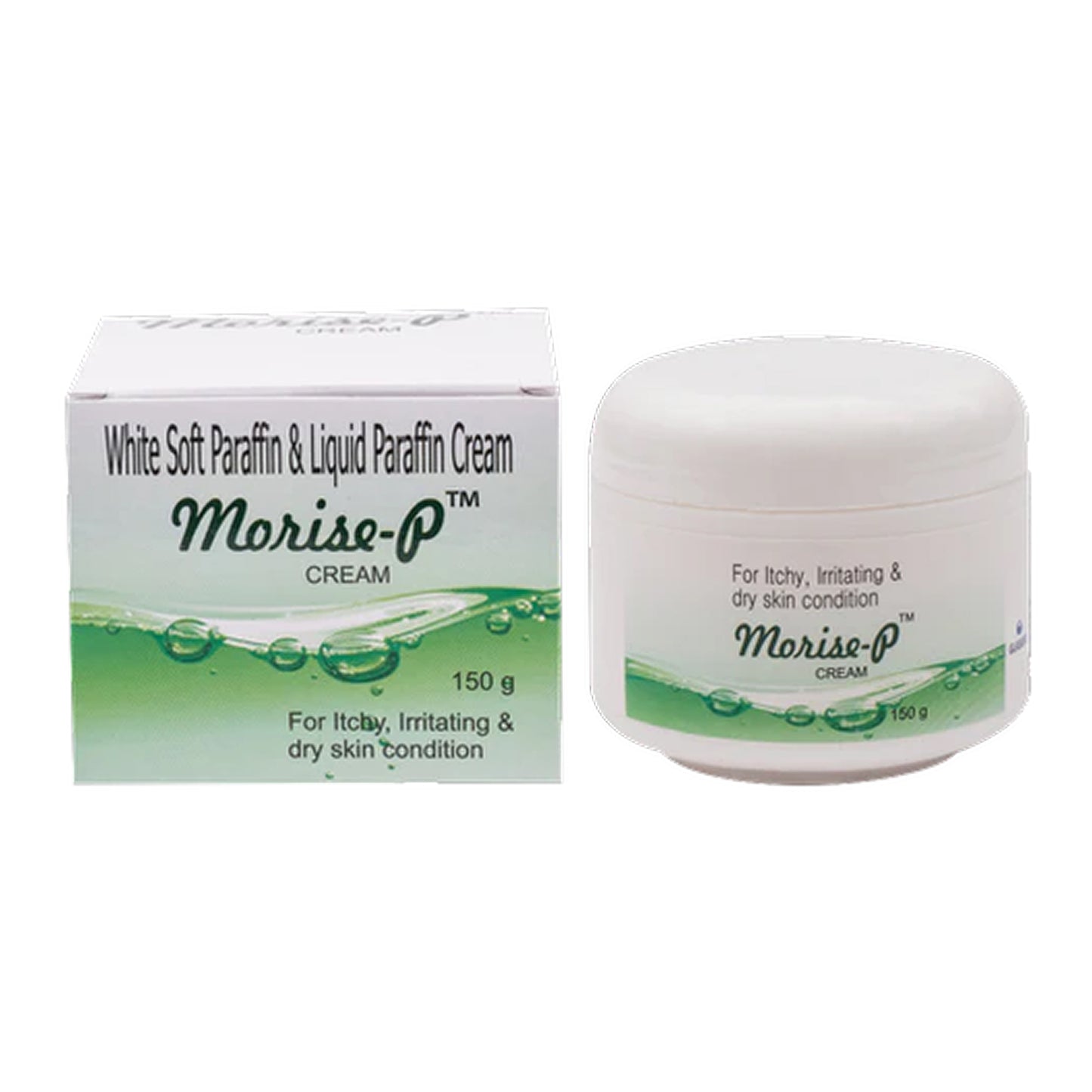 morise-p cream – 150g | soothing emollient for dry, itchy & irritated skin | paraben-free