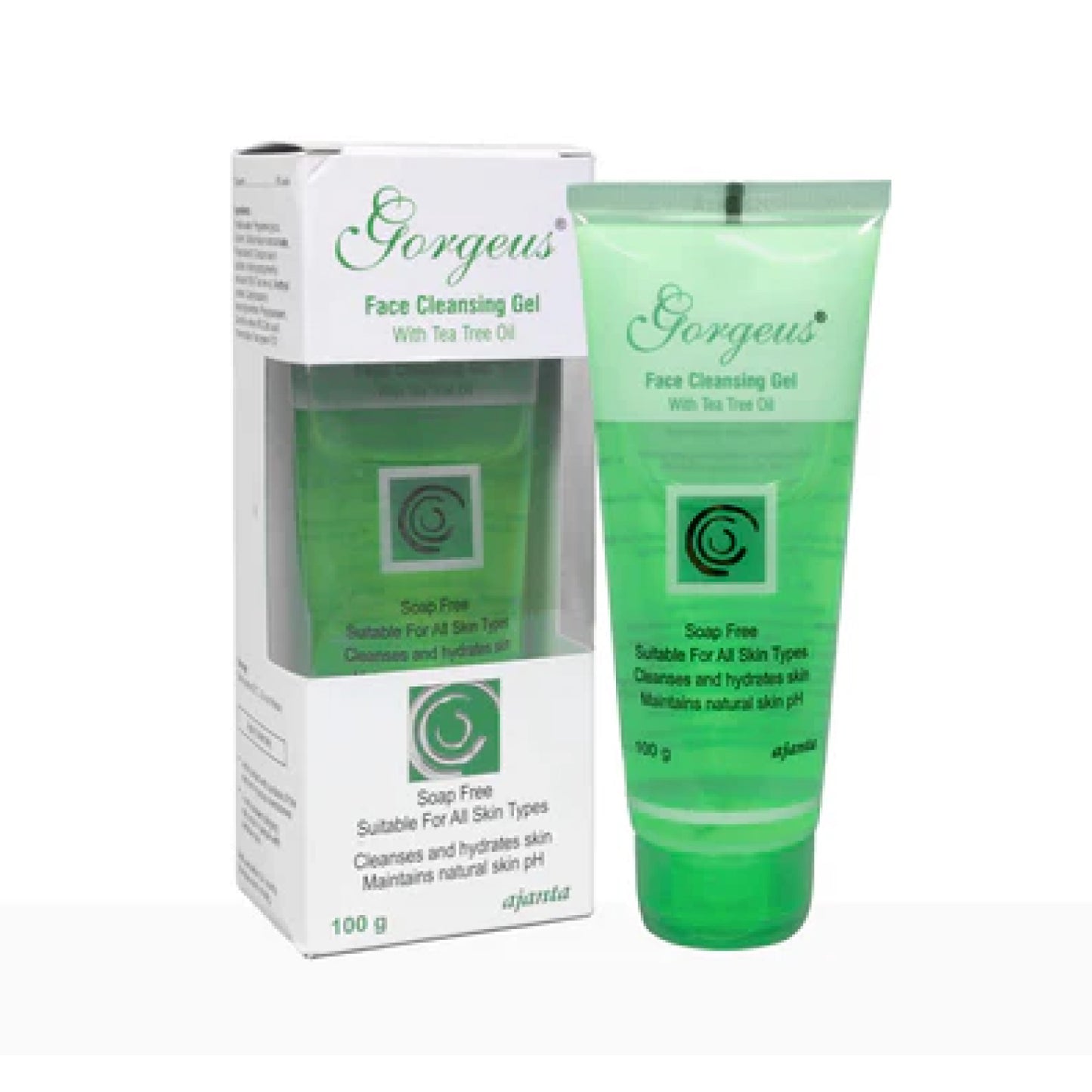 gorgeus face cleansing gel with tea tree oil