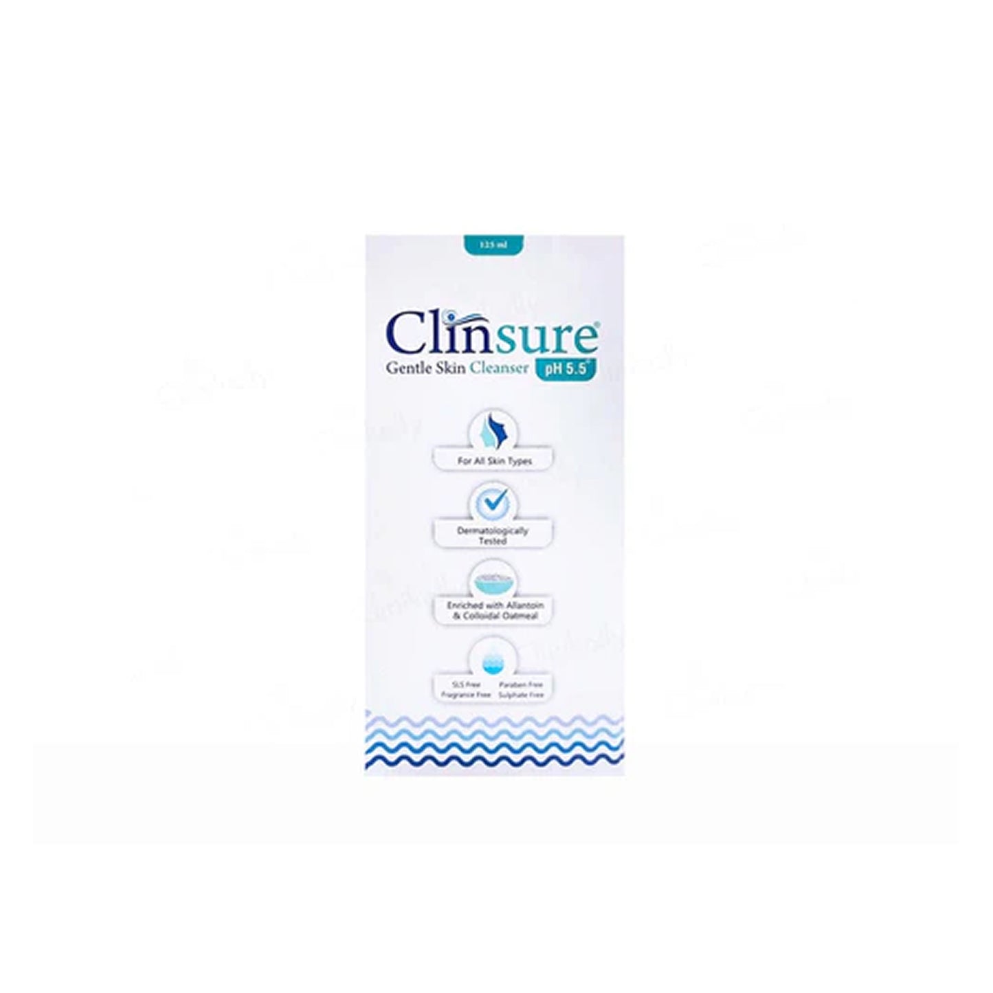 clinsure gentle skin cleanser – ph 5.5 | with colloidal oatmeal & allantoin | for all skin types