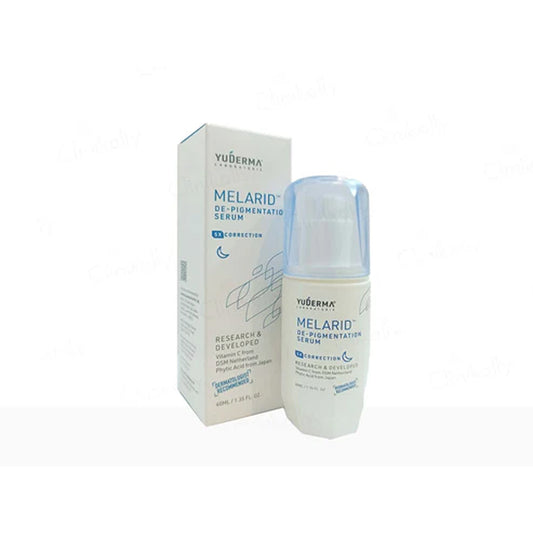 MELARID™ 5X De-Pigmentation Serum – Vitamin C, Niacinamide, Alpha Arbutin, Glutathione & Phytic Acid | Dermatologist Recommended | 40ml
