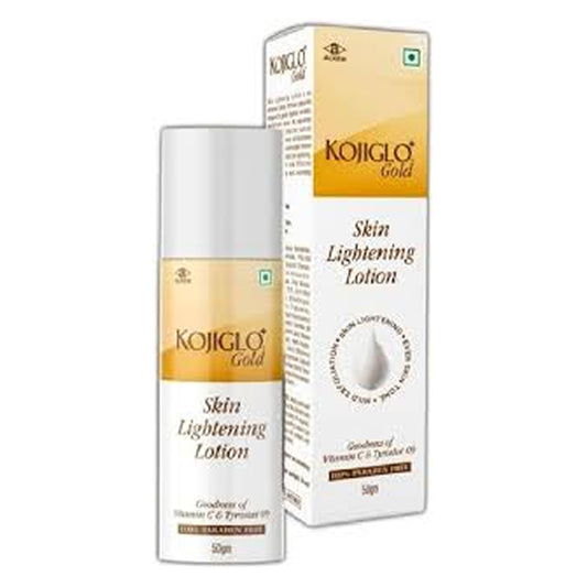KOJIGLO Gold – Skin Lightening & Even Tone Lotion | 100% Paraben-Free | 100ml
