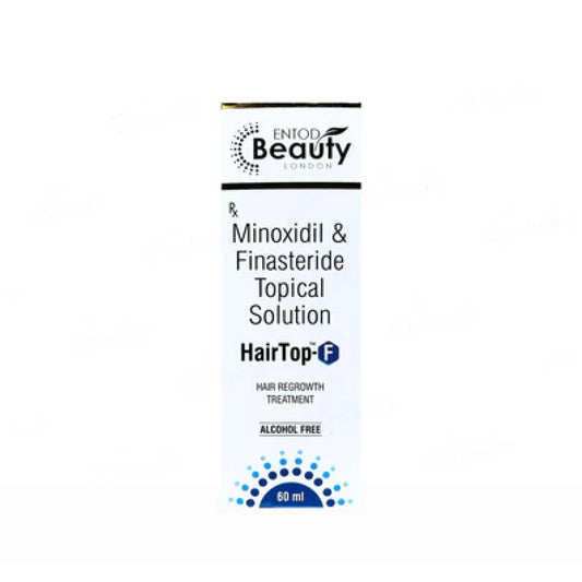 HairTop-F Minoxidil & Finasteride Topical Solution – Alcohol-Free (60 ml)
