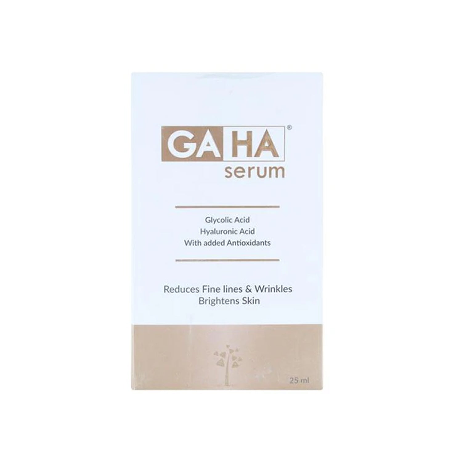 GA-HA Serum | Glycolic & Hyaluronic Acid with Antioxidants | Anti-Aging & Skin Brightening | 25ml