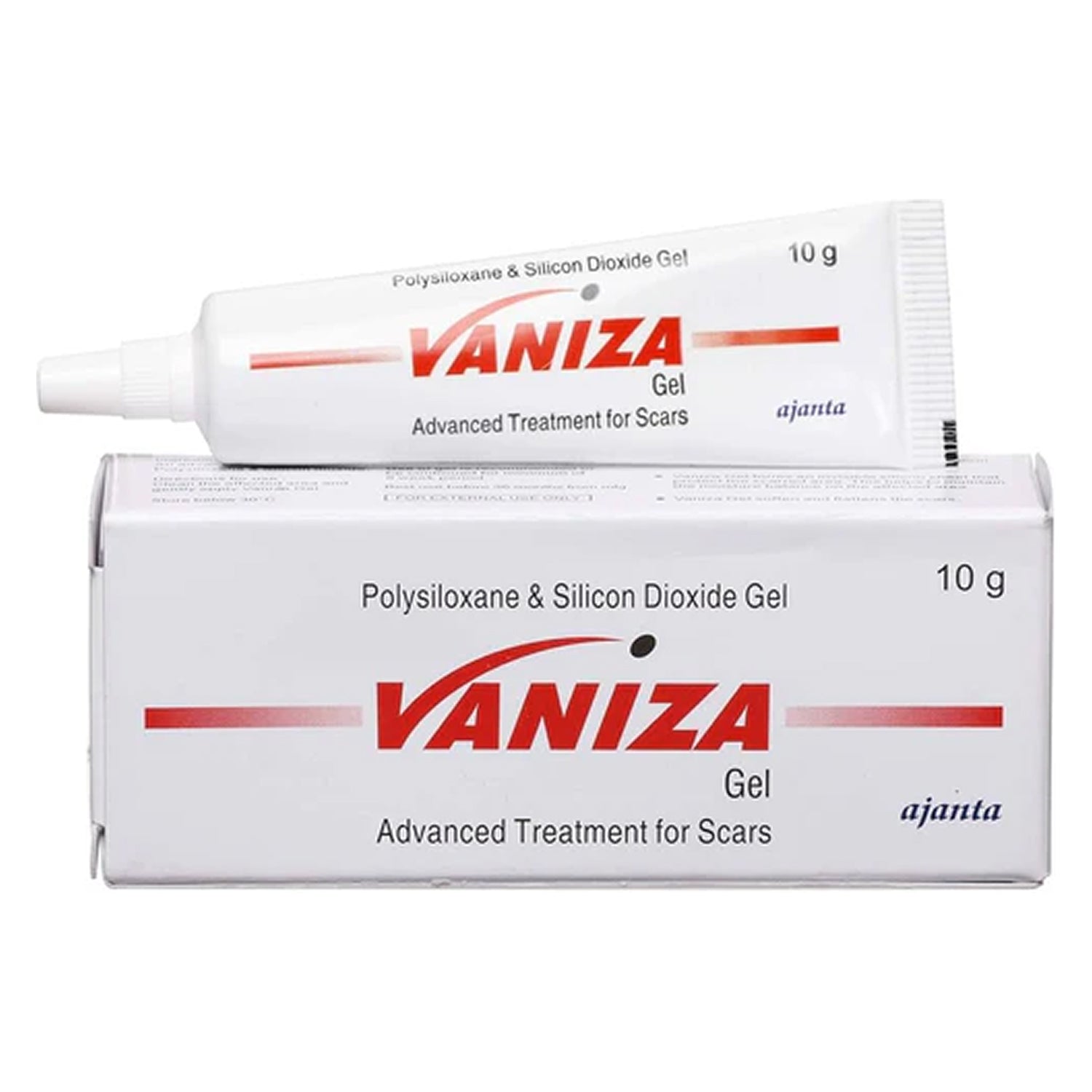 Vaniza Gel | Polysiloxane & Silicon Dioxide | 10g | Advanced Scar Treatment | Ajanta