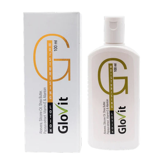 Glovit Moisturising Lotion – 100ml | Aloe Vera, Shea Butter & Vitamin E Lotion for Soft, Hydrated Skin
