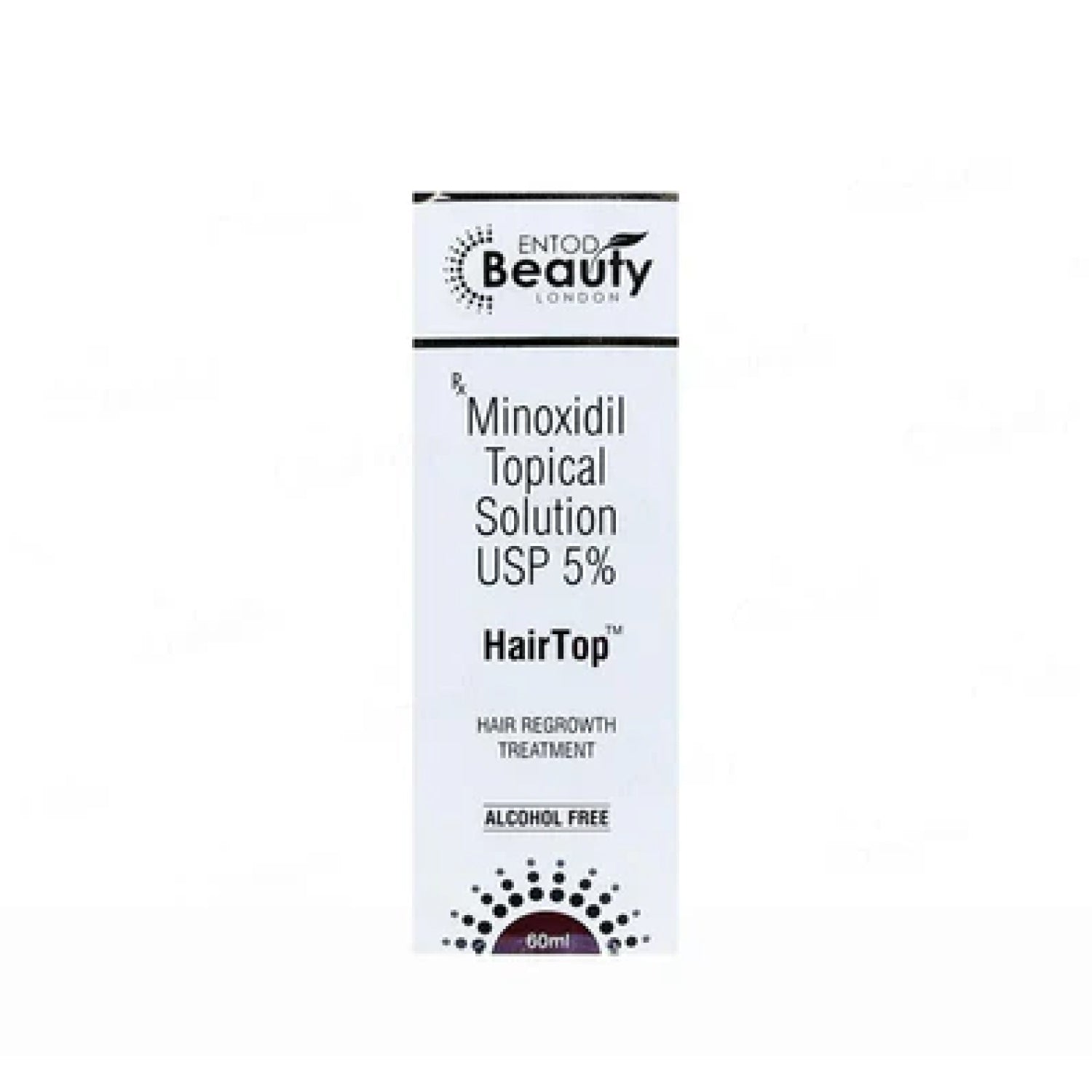 HairTop™ Minoxidil Topical Solution USP 5% — Hair Regrowth Treatment (Alcohol Free)