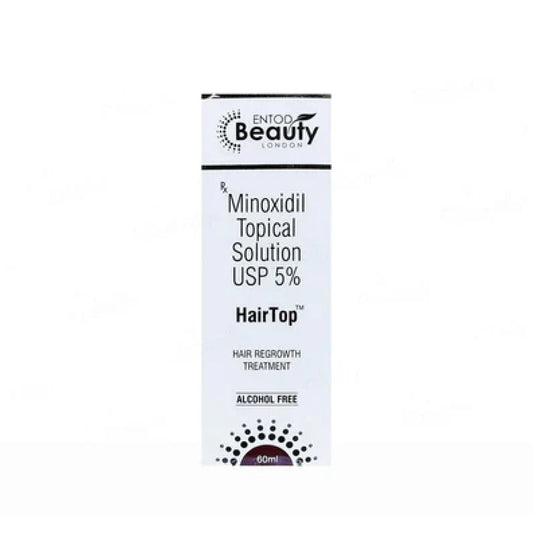 HairTop™ Minoxidil Topical Solution USP 5% — Hair Regrowth Treatment (Alcohol Free)