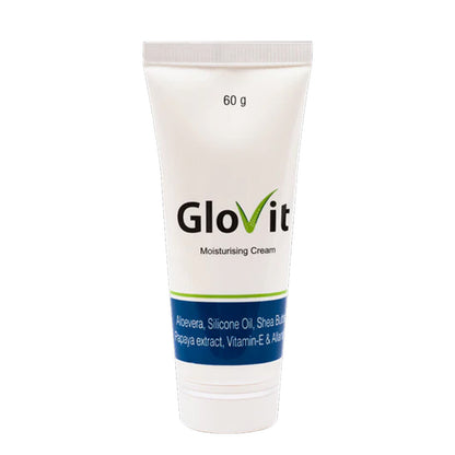 Glovit Moisturizing Cream – 60g | With Aloe Vera, Shea Butter, Papaya Extract & Vitamin E