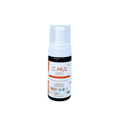 C-MUS Vitamin C Beautifying Foaming Face Wash | Radiant Skin | Sulphate & Paraben Free | 75ml