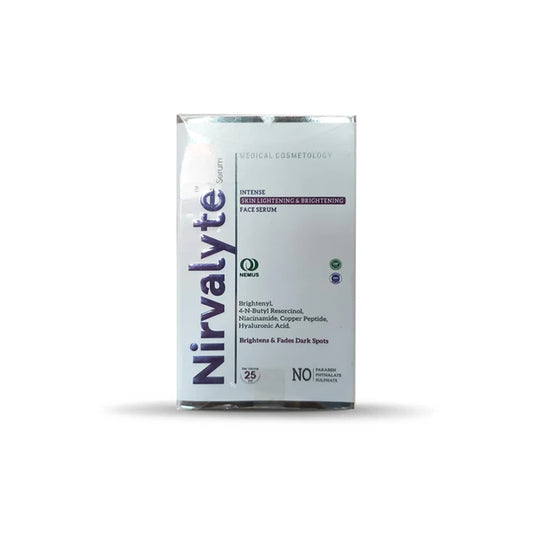 Nirvalyte Intense Skin Lightening & Brightening Face Serum – With Brightenyl, Niacinamide & Copper Peptide – 25ml
